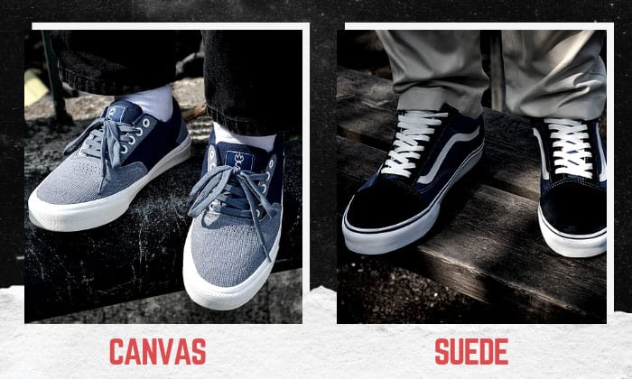 Canvas vs Suede Skate Shoes: Which One to Wear?